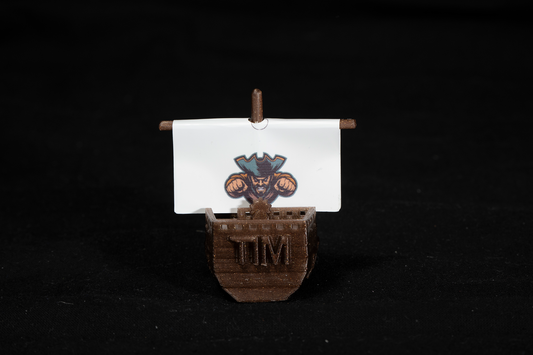⚓ Personalized Pirate Ship with Name and Image on the Mast